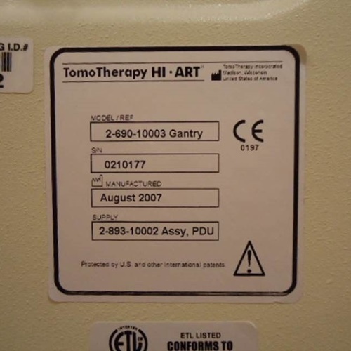 TomoTherapy Hi ART Machine
